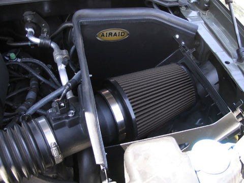 Airaid 04-13 Nissan Titan/Armada 5.6L CAD Intake System w/o Tube (Dry / Black Media) - 522-152