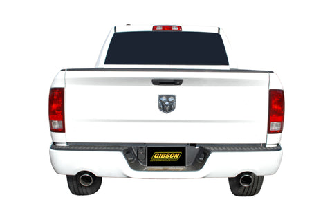 Gibson 11-18 Ram 1500 Big Horn 5.7L 2.5in Cat-Back Dual Split Exhaust - Stainless - 66565