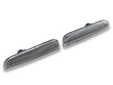Raxiom 97-01 Jeep Cherokee XJ LED Side Marker Lights- Clear Lens- Amber LED - XJ24498