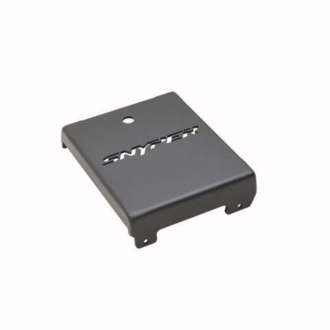 Westin/Snyper 07-17 Jeep Wrangler Evap Canister Skid Plate - Textured Black - 42-21035