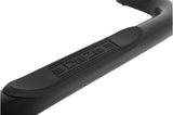 Dee Zee 14-19 Chevrolet Silverado Tubes - 3In Round Black Steel CrewCab - DZ372531