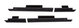 Bushwacker 99-16 Ford F-250 Super Duty Crew Cab Trail Armor Rocker Panel / Sill Plate Cover - Black - 14063