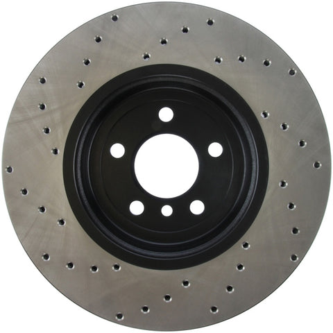 StopTech 11-15 BMW 535i/535xi/ 12-15 640i Front Left Drilled Sport Brake Rotor - 128.34124L