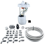 DeatschWerks 12-15 Honda Civic Si/13-15 Acura ILX DW400 Pump Module & Return Kit w/CPE Fuel Lines - 9-401-607-7042