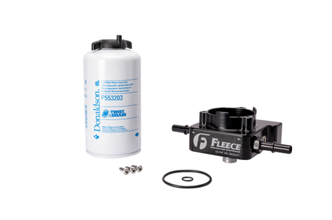 Fleece Performance 17-19 GM Duramax 6.6L L5P Fuel Filter Upgrade Kit - FPE-L5P-FFBA-1719