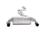 Akrapovic 16-17 BMW 340i (F30 F31) Evolution Line Cat Back (SS) w/ Carbon Tips (Req. Link Pipe) - MTP-BM/SS/2H