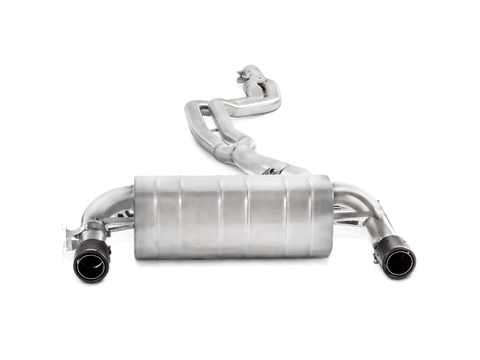 Akrapovic 16-17 BMW 340i (F30 F31) Evolution Line Cat Back (SS) w/ Carbon Tips (Req. Link Pipe) - MTP-BM/SS/2H