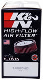 K&N 2017 Harley Davidson FLHR Road King Replacement Air Filter - HD-1717