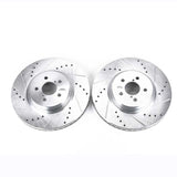 Power Stop 14-18 Subaru Forester Front Evolution Drilled & Slotted Rotors - Pair - JBR1318XPR