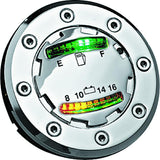 Kuryakyn Informer LED Fuel & Battery Gauge Chrome - 7282