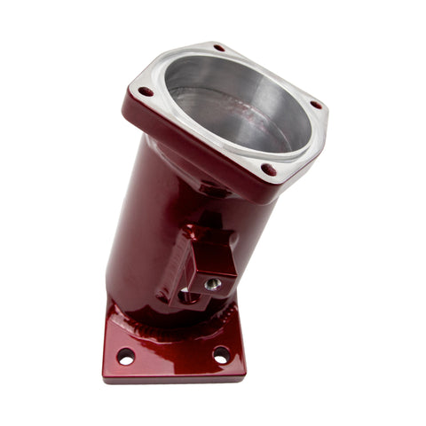 Wehrli 2007.5-2010 LMM Duramax High Flow 3in Y-Bridge Kit- WCFab Red - WCF100164-RED