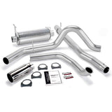 Banks Power 99 Ford 7.3L Truck Cat Monster Exhaust System - SS Single Exhaust w/ Chrome Tip - 48655