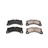 Power Stop 11-13 Porsche Cayenne Front Z16 Evolution Ceramic Brake Pads - 16-1452