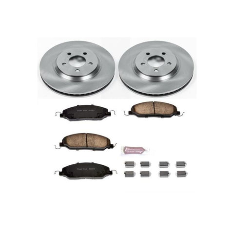 Power Stop 05-10 Ford Mustang Front Autospecialty Brake Kit - KOE1380