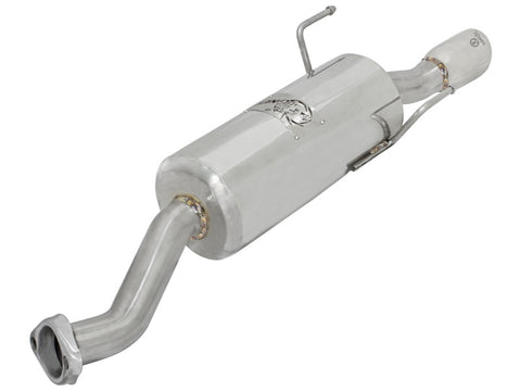 aFe POWER 07-08 Honda Fit L4-1.5L 2in. 304 SS Axle-Back Exhaust System - 49-36611