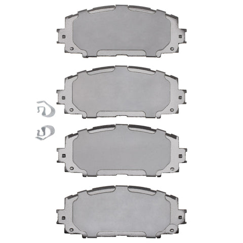R1 06-19 Toyota Prius C Front Semi Met Brake Pads - 2311-1184-00