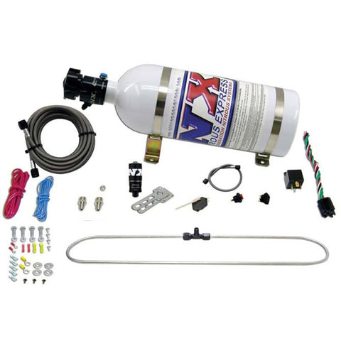 Nitrous Express N-Tercooler System w/10lb Bottle (Remote Mount Solenoid) - 20000R-10