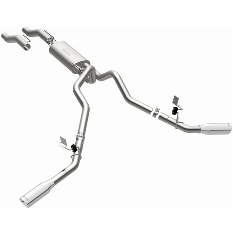 Magnaflow 15-21 Ford F-150 Street Series Cat-Back Performance Exhaust System- Dual Polished Tips - 19564