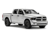 Raxiom 09-18 Dodge RAM 1500/2500/3500 Axial Series Headlights w/ LED Bar- Blk Housing (Clear Lens) - R131481
