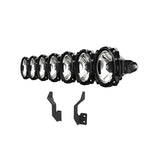 KC HiLiTES 2017+ Ford Super Duty Gravity LED Pro6 7-Light Bar Kit - Front Bumper - 91346