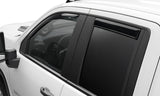 AVS 17-22 Mazda CX-5 In-Channel Ventvisor Front & Rear Window Deflectors 4pc - Smoke - 194702