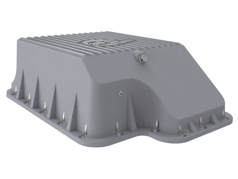 aFe Transmission Pan (Raw); Ford Diesel Trucks 03-10 V8-6.0/6.4L (td) - 46-70120-1
