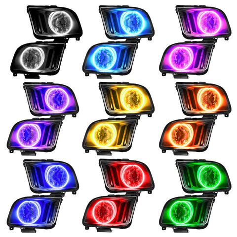 Oracle Ford Mustang 05-09 Halo Kit - ColorSHIFT - 2301-330