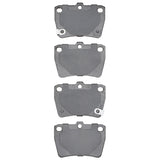 DFC 04-05 Toyota Rav4 Hybrid Rear 4000 Hybridynamic Brake Pads - 4000-1051-00