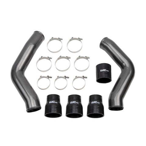 Wehrli 13-18 Ram 6.7L Cummins 3.5in Intercooler Pipes Kit - Bengal Blue - WCF100423-BB