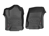WeatherTech 2014+ Chevrolet Silverado 1500 Front FloorLiners - Black - 447221
