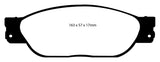EBC 01-05 Ford Thunderbird 3.9 Ultimax2 Front Brake Pads - UD805