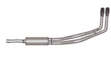 Gibson 88-93 Chevrolet C1500 Cheyenne 5.7L 2.5in Cat-Back Dual Sport Exhaust - Stainless - 65900