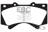 EBC 08+ Lexus LX570 5.7 Ultimax2 Front Brake Pads - UD1303