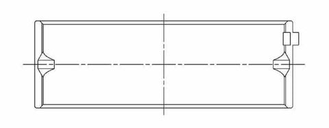 ACL Mitsubishi 4G63/4G64 7 Bolt 2nd Gen DSM and EVO I-IV Standard Size High Performance Main Bearing - 5M1186H-STD