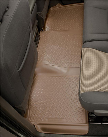Husky Liners 02-06 Cadillac Escalade/GMC Yukon/Denali Classic Style 2nd Row Black Floor Liners - 61451