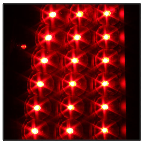 xTune Chevy Silverado 1500/2500/3500 99-02 LED Tail Lights Black ALT-ON-CS99-LED-BK - 5008817
