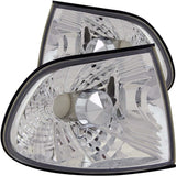 ANZO Corner Lights 1995-1999 Pre Facelift BMW 7 Series E38 Euro Corner Lights Chrome - 521009
