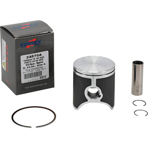 Vertex Piston 2023 Fantic Motor XE 125 125cc Cast Replica Piston Kit - 24570A