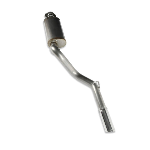 JBA 04-06 Jeep Wrangler LJ 2.4L/4.0L 304SS Single Rear Exit Cat-Back Exhaust - 30-1541