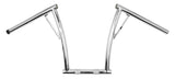 Burly Brand Viejo Bar 13in - Chrome - B12-7009C