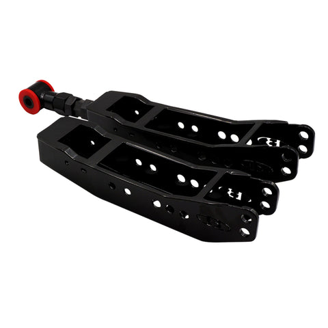 BLOX Racing Rear Lower Control Arms - Black (2013+ Subaru BRZ/Toyota 86 / 2008+ Subaru WRX/STI) - BXSS-50010-BK