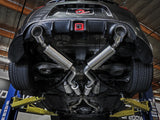 aFe Takeda 09-20 Nissan 370z 2-1/2 IN 304 Stainless Steel Cat-Back Exhaust System w/ Blue Flame Tip - 49-36139-L