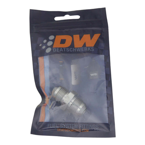 DeatschWerks 8AN Male Flare to 8AN Male Flare Coupler - 6-02-0204