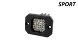 Diode Dynamics Stage Series C1 LED Pod Sport - White Flood Flush BBL Each - DD6472S