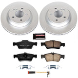 Power Stop 12-13 Mercedes-Benz S350 Rear Z23 Evolution Sport Coated Brake Kit - CRK6569
