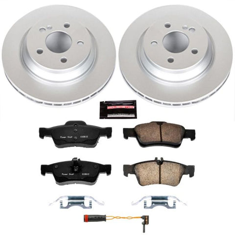 Power Stop 12-13 Mercedes-Benz S350 Rear Z23 Evolution Sport Coated Brake Kit - CRK6569