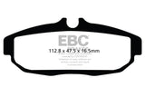 EBC 12 Ford Mustang 5.8 Supercharged (GT500) Shelby Ultimax2 Rear Brake Pads - UD1562