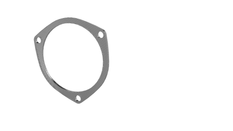 QTP 4in Bolt-On QTEC 3 Bolt Gasket - 10400G