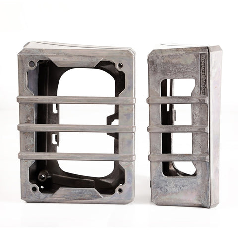 Rugged Ridge 07-18 Jeep Wrangler JK Raw Elite Tail Light Guards - 11226.07