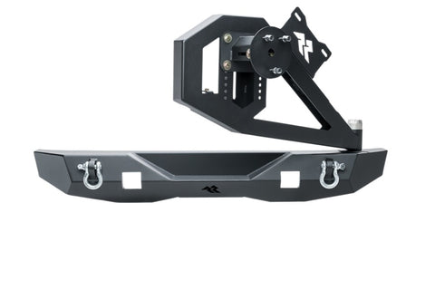 Rugged Ridge 07-18 Jeep Wrangler (JK/JKU) XOR Rear Bumper w/Swing Out Tire Carrier - Tex. Blk - 11541.25